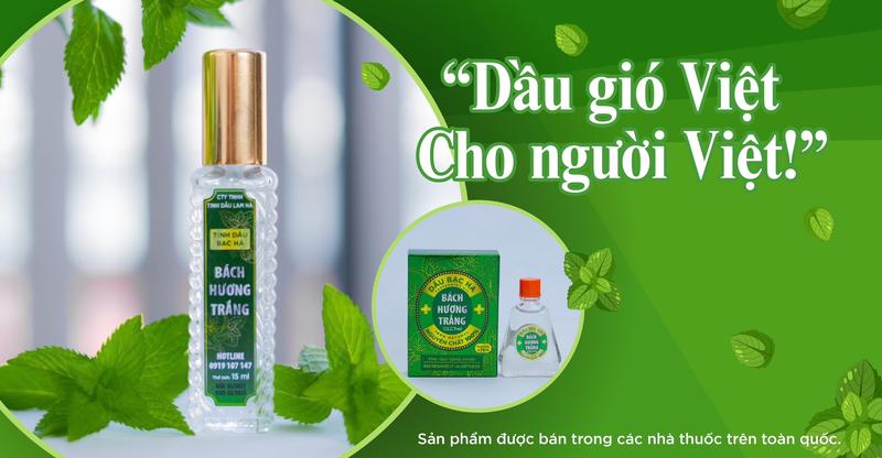 Product Introduction of Dầu bạc hà BÁCH HƯƠNG TRẮNG 15ml dạng xịt đánh tan cơn đau nhứt vay gáy, Hỗ trợ giấc ngủ hủ dầuhít tinh 4