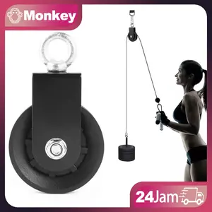 Katrol Pulley Cable Gym / Roda Katrol Pull Down Fitness