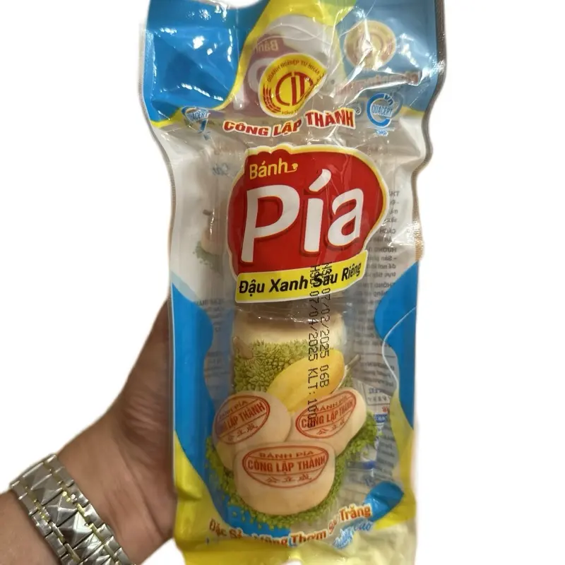 Bánh bía mini  đặc sản sóc trăng. , gói 5 chiếc, tổng khối lượng 100gr 1