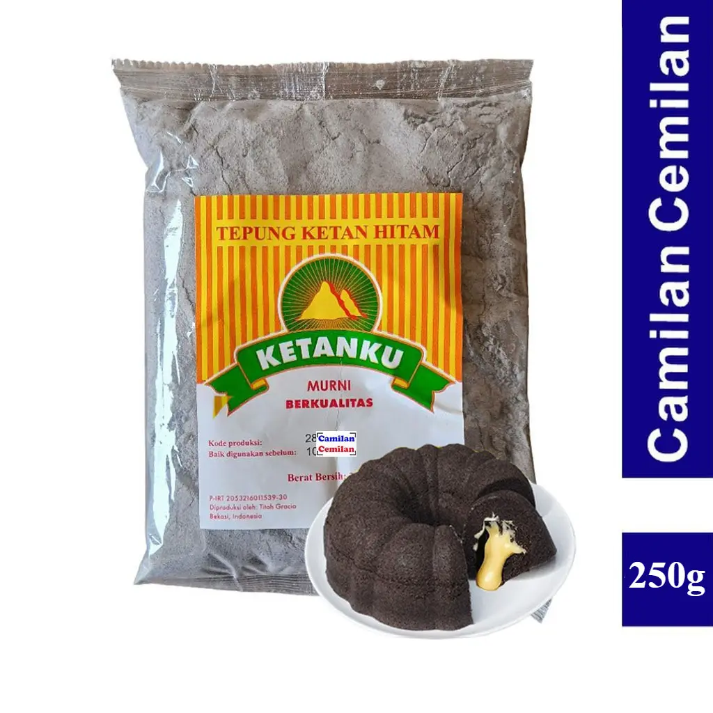 Ketanku Tepung Ketan Hitam Murni Berkualitas 250 gr