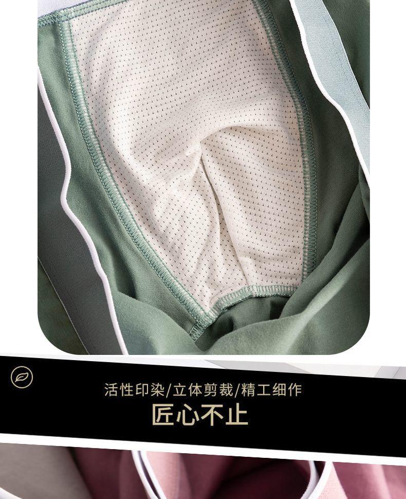 Product Introduction of Quần Lót Boxer Nam, Phong Cách Mùa Hè, Thoáng Khí, Mỏng, Thích Hợp Cho Bé Trai Tuổi Teen, Thể Thao, Thấm Hút Ẩm, Quần Góc Phẳng 8