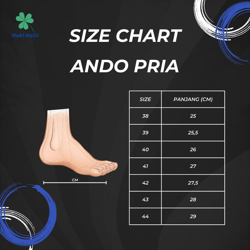 Product Introduction of Sandal Pria Ando Original - Ando Blazer Non Slip Sendal Jepit 0