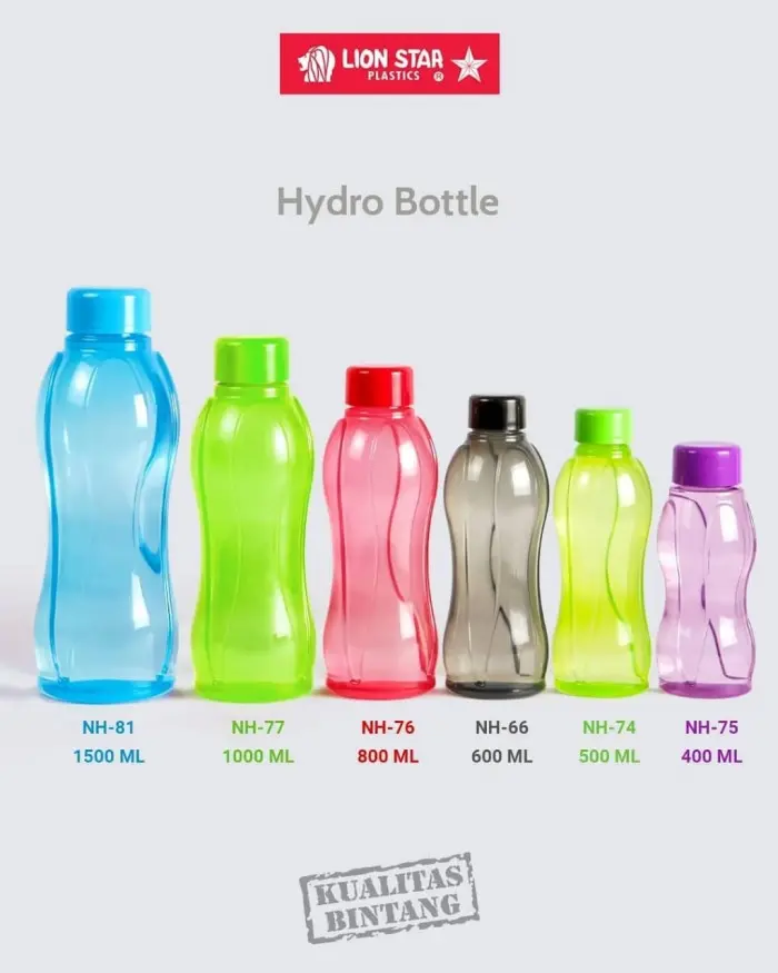 BOTOL PLASTIK MINUM HYDRO LIONSTAR Kitchenware