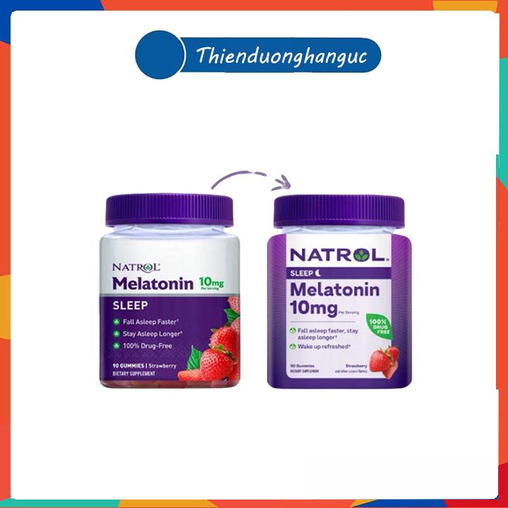  Kẹo hỗ trợ Ngủ ngon Natrol Melatonin 10mg - 90 viên 