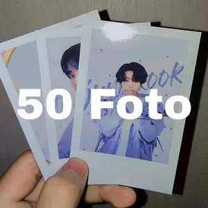 CETAK 50 FOTO POLAROID 2R BACKGROUND PUTIH HIGH QUALITY GLOSSY PHOTO PAPER | POLAROID PUTIH | CETAK FOTO