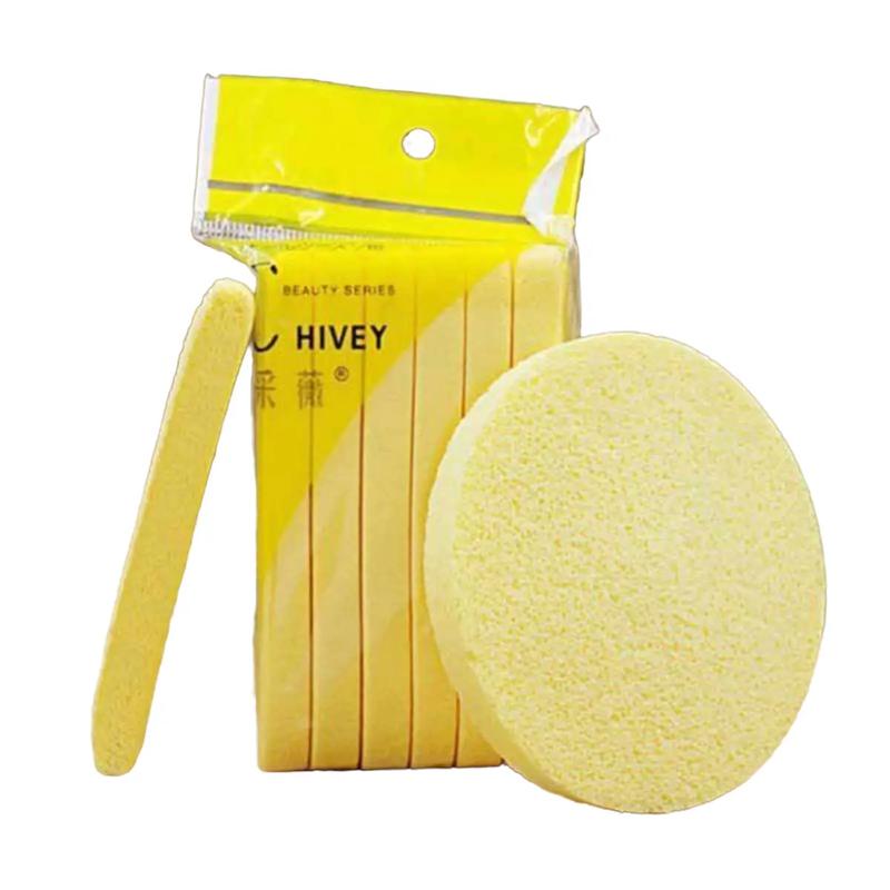 Bọt Biển Rửa Mặt Chivey 12 thanh/túi màu vàng mềm mịn Skincare Nữ Làm Đẹp Da…