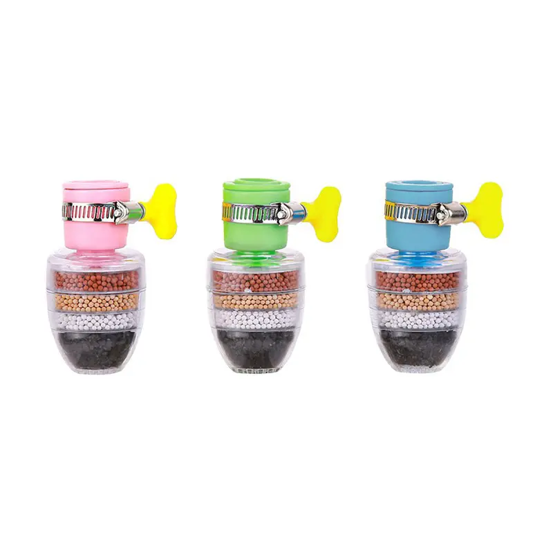 Saringan Air Kran Saringan Sambungan Filter Wastafel 6 Lapis Original Penjernih Anti Splash Bocor Fleksible 3