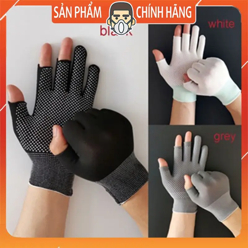 Găng Tay Nylon Chống Trượt Thoáng Khí Thoải Mái Có Thể Dùng Cho Màn Hình Cảm Ứng Tiện Dụng Nam Voi