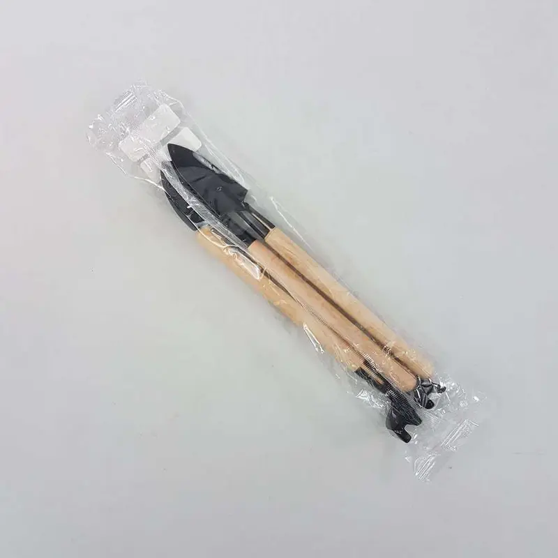 EPOCH Set Sekop Mini Tanaman Hias Shovel Spade Gardening Tools 3 PCS - LXY549 Besi Kayu Perlengkapan 7