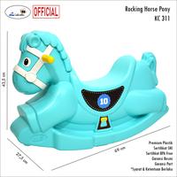 Gambar Labeille KC 311 Rocking Horse Pony Kuda Kudaan Jungkat Jungkit - Blue dari Labeille Indonesia Kota Administrasi Jakarta Pusat 1 Tokopedia