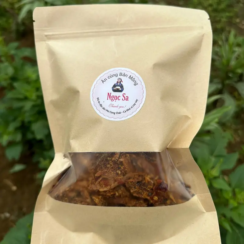 cá khô Hmoob vị cay cay  túi bé 1