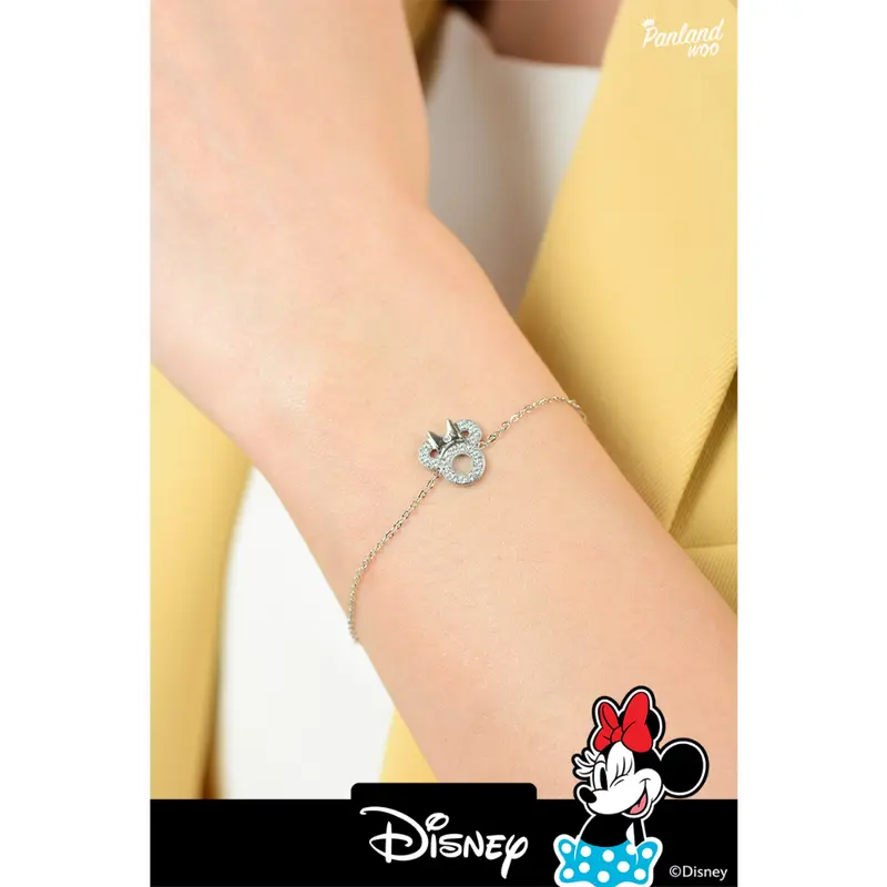 Panlandwoo - Mickey & Minnie Mouse Collection - Gelang Tangan Titanium Wanita Fely Ribbon 3
