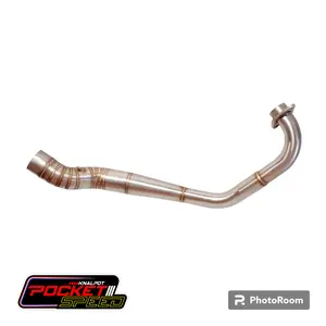 pipa leher Satria Fu Karbu Satria Fi inlet 50mm Fullstainless