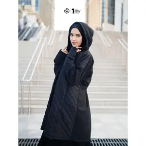 [New Series] Hijacket Gisella Jaket Wanita Panjang  Muslimah, Hangat, Cocok untuk Umroh & Traveling