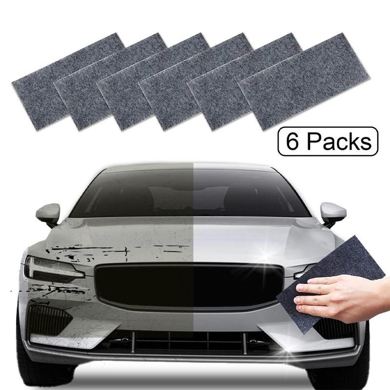 Product Introduction of 6PC Nano Car Scratch Remover Easily Repair Multifunction Cloth Restore Nano Nanosparkle D9F0 28