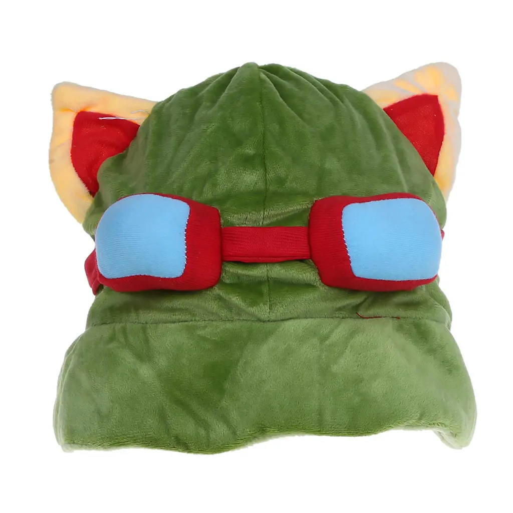 Mũ Liên Minh Huyền Thoại LOL Teemo Trò Chơi Video, Unisex, Màu Xanh Lá Cây, Hàng Hóa
