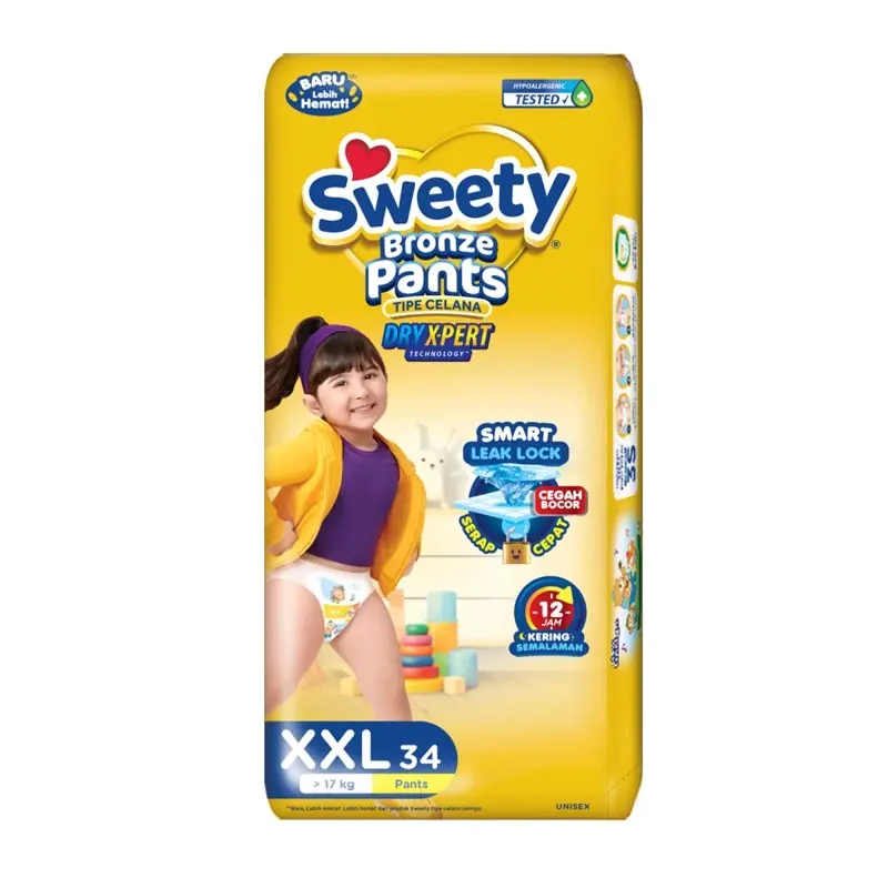 Popok Sweety Bronze Pants XXL 34
