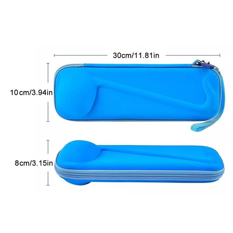 Portable Shockproof Musical Instrument Carrying Case Waterproof Durable Musical Instrument Case Anti-Drop Music Toy Storage Bag for Otamatone 2