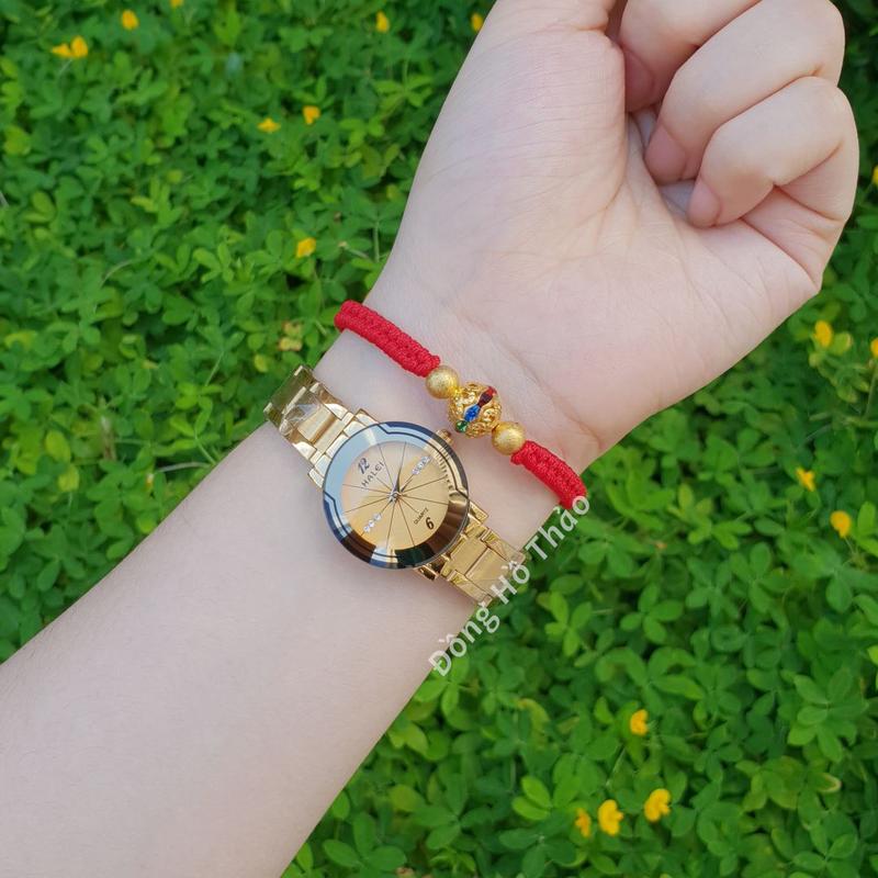Đồng Hồ Nữ Halei Đơn Giản, Độc Lạ, Chống Nước Cực Tốt HH28 457 Women Đeo Tay