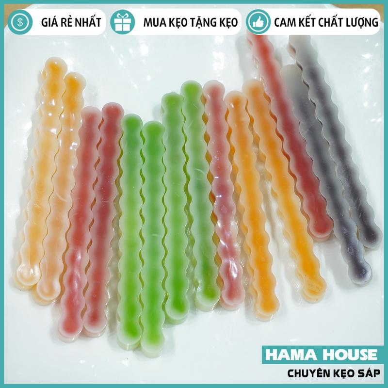  Kẹo sáp combo 10 thanh - SIÊU HOT - nhân mứt hoa quả mix vị  Ăn Vặt 