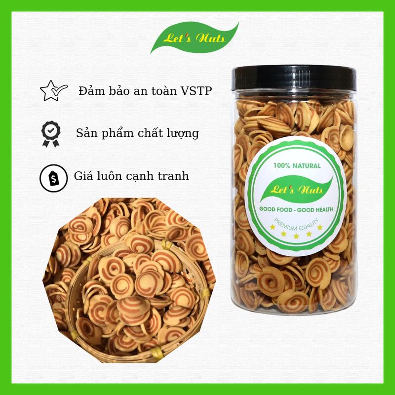 Bánh tai heo nhí Let's Nuts hộp 350g 3