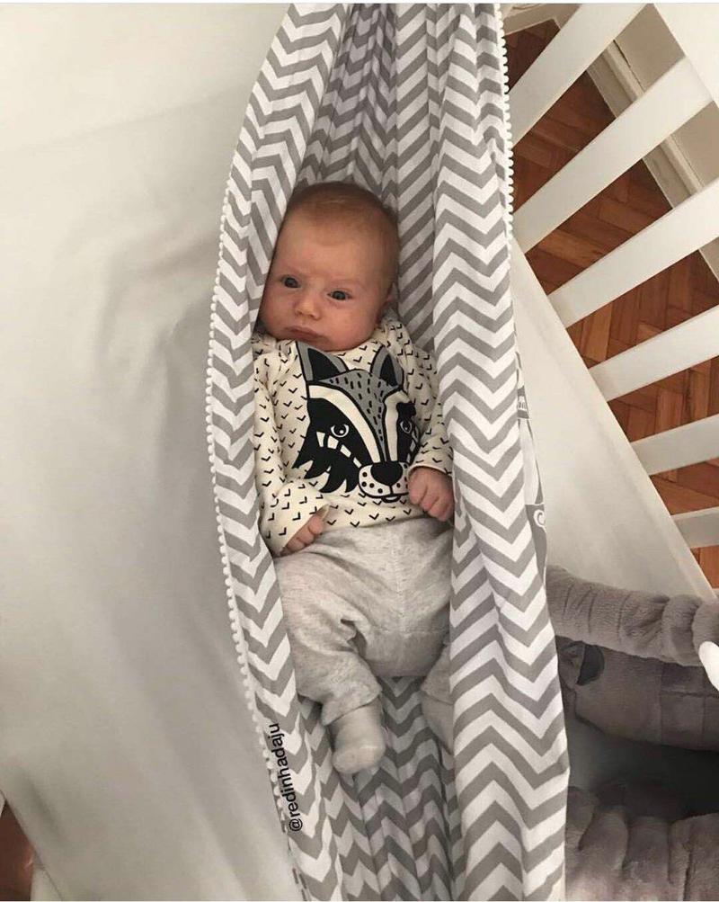 Product Introduction of INS Children's Swing Indoor Outdoor Hanging Basket Kids Hanging Cloth Bag Baby Home Cartoon Hammock 12