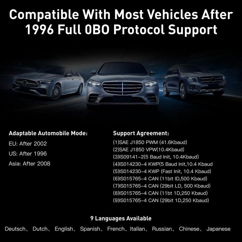 Product Introduction of OBD2 Car Fault Diagnosis Instrument, Engine Detector, OBD II Car Fault Code Reader, Universal Car Diagnostic Tool for All OBD II Protocol Cars After 1996 6