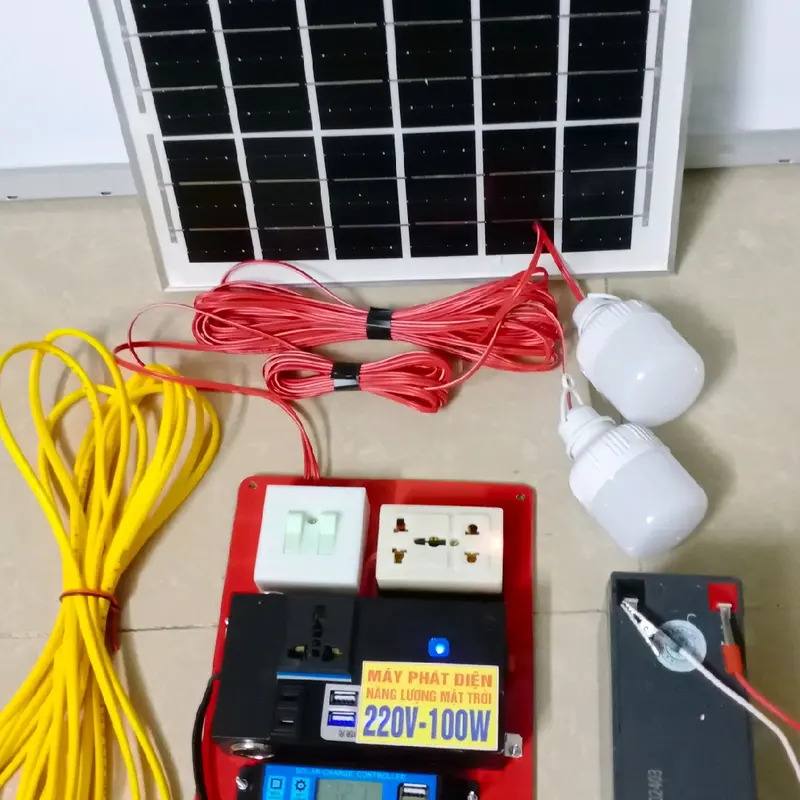 Máy phát điện năng lượng mặt trời mỗi ngày nắng cung cấp 140w 1