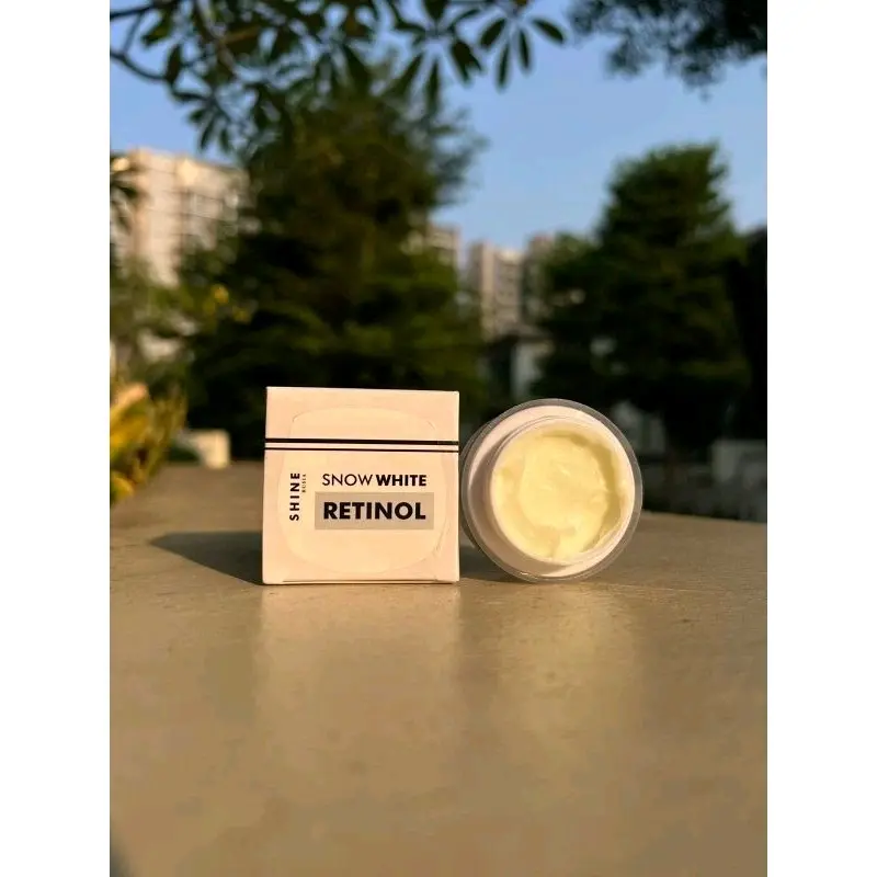 RETINOL Snow White Night Cream By Shine Rusia Skincare BPOM 2