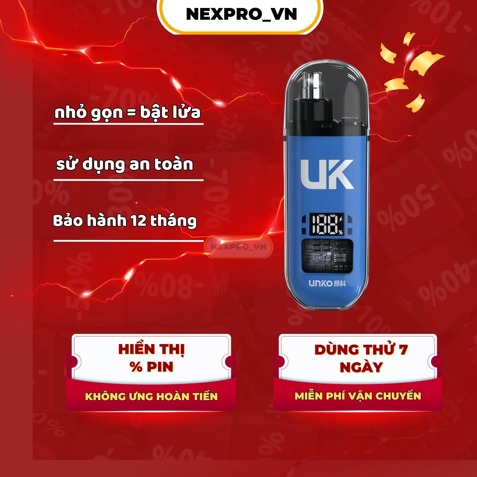 Máy tỉa lông mũi thông minh giúp dễ dàng cắt tỉa lông mũi nhanh sạch và an toàn