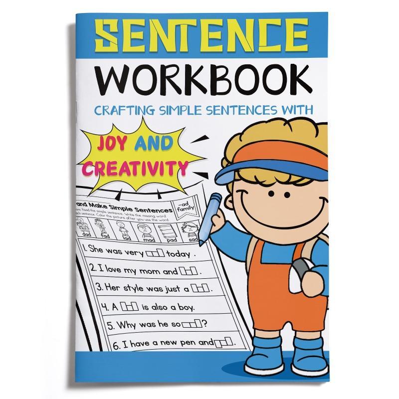 English Sentences Workbook, 1 Count Color and Learn for Kids - TikTok Shop