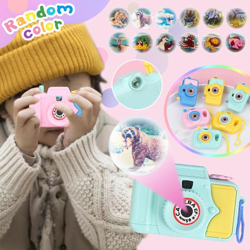 Projection Camera Toys Kids Mini Simulation Digital Camera Toy Kaleidoscope Children Toys Gift Children Educational Gift 3