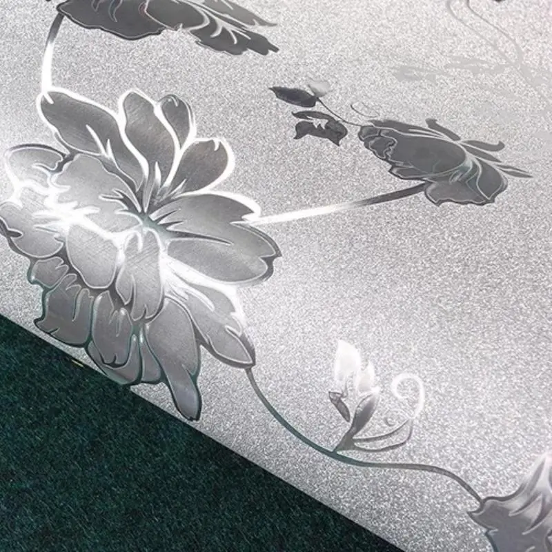 Floral Pattern Self Adhesive Wallpaper, Waterproof Wall Sticker, Decorative Sticker for Home Furniture, Home Decor 2