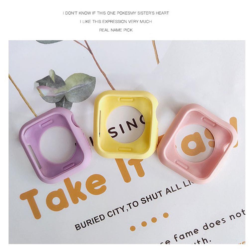 Silicone Case for IWatch Apple Watch Ultra 3 2 Series 11 10 9 8 7 6 5 4 SE 3 2 49mm 46mm 42mm 45mm 44mm 40mm 41mm 38mm Anti Gores Silikon Material Soft Candy Screen Protector Cover Bumper Jam Tangan Smartwatch for DT No 1 HW22 W26 IWO Silicone Case for IWatch Apple Watch Ultra 3 2 Series 11 10 9 8 7 6 5 4 SE 3 2 49mm 46mm 42mm 45mm 44mm 40mm 41mm 38mm Anti Gores Silikon Material Soft Candy Screen Protector Cover Bumper Jam Tangan Smartwatch for DT No 1 HW22 W26 IWO