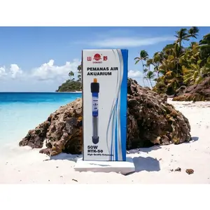 Yamano 50 Watt Heater Kaca Penghangat Pemanas Air Aquarium Aquascape