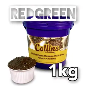 JATENG SEMARANG Redgreen Collins Choco Crunchy 1kg Camilan Chocolate Coklat Food Cokelat Snack Cemilan
