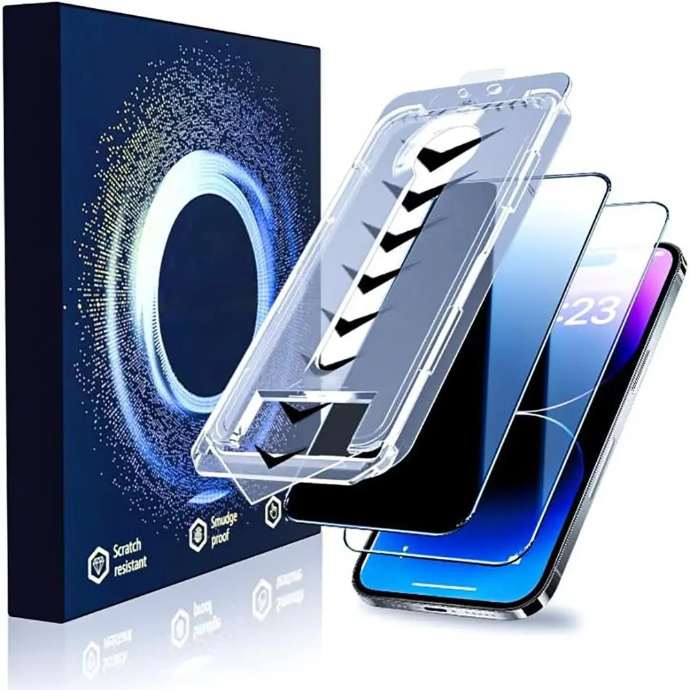 Full Coverage Screen Protector, 1 Count Glass Tempered Glass Film, Phone Accessories for iPhone 16 Pro Max/Pro/Plus, Cases