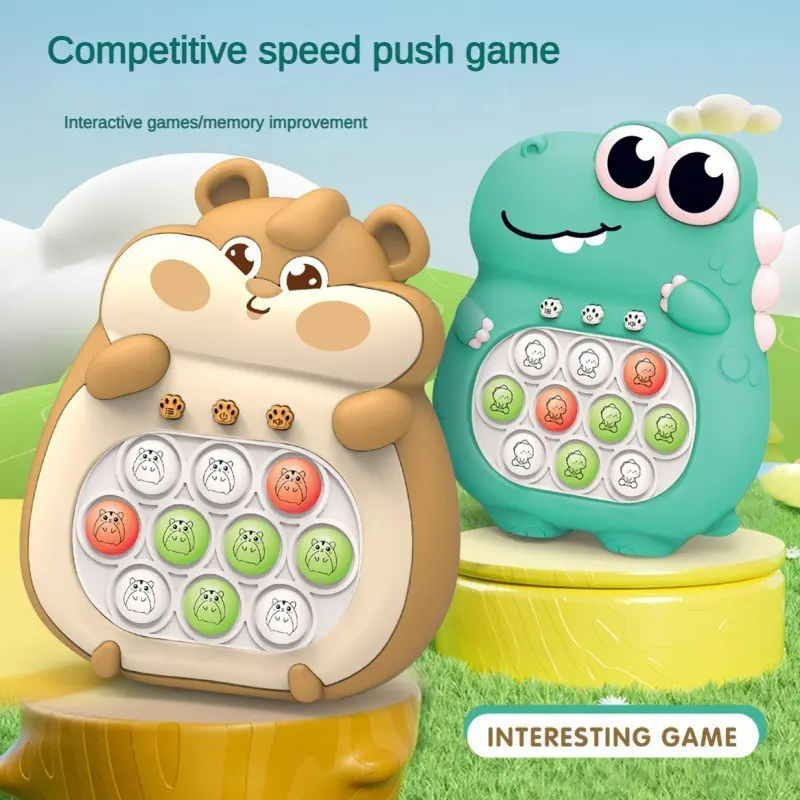 pop it puzzle game pop it electronic alat penyahmampatan educational toys for kids dinosaur toys