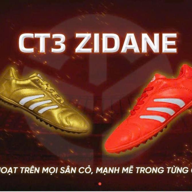 Giày đá bóng Zidane CAM chính hãng CT3 -TẶNG KÈM TẤT + BĂNG CUỐN CỔ CHÂN Sport 5