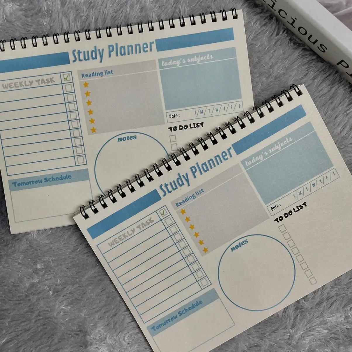 Study Planner Book / Buku Agenda Belajar untuk Sekolah / Buku Perencanaan