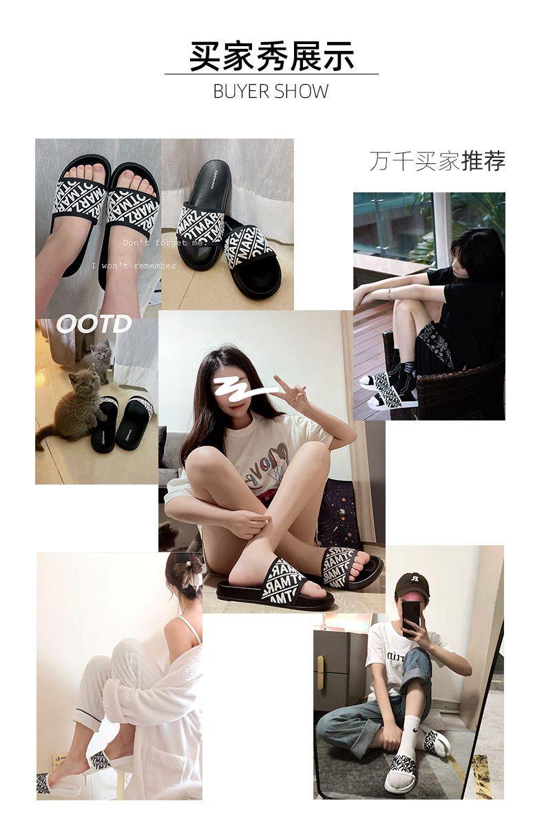 Product Introduction of Dép Lê Ngựa Đen, Hotmarzz, Dành Cho Nữ Và Nam, Thời Trang Mùa Hè, Thích Hợp Cho Các Cặp Đôi, Dép Đi Trong Nhà Chống Trượt, Lý Tưởng Cho Gia Đình Và Ngoài Trời, Hàng Mới Về Slipper DéP Đế Bằng Quai Ngang 3