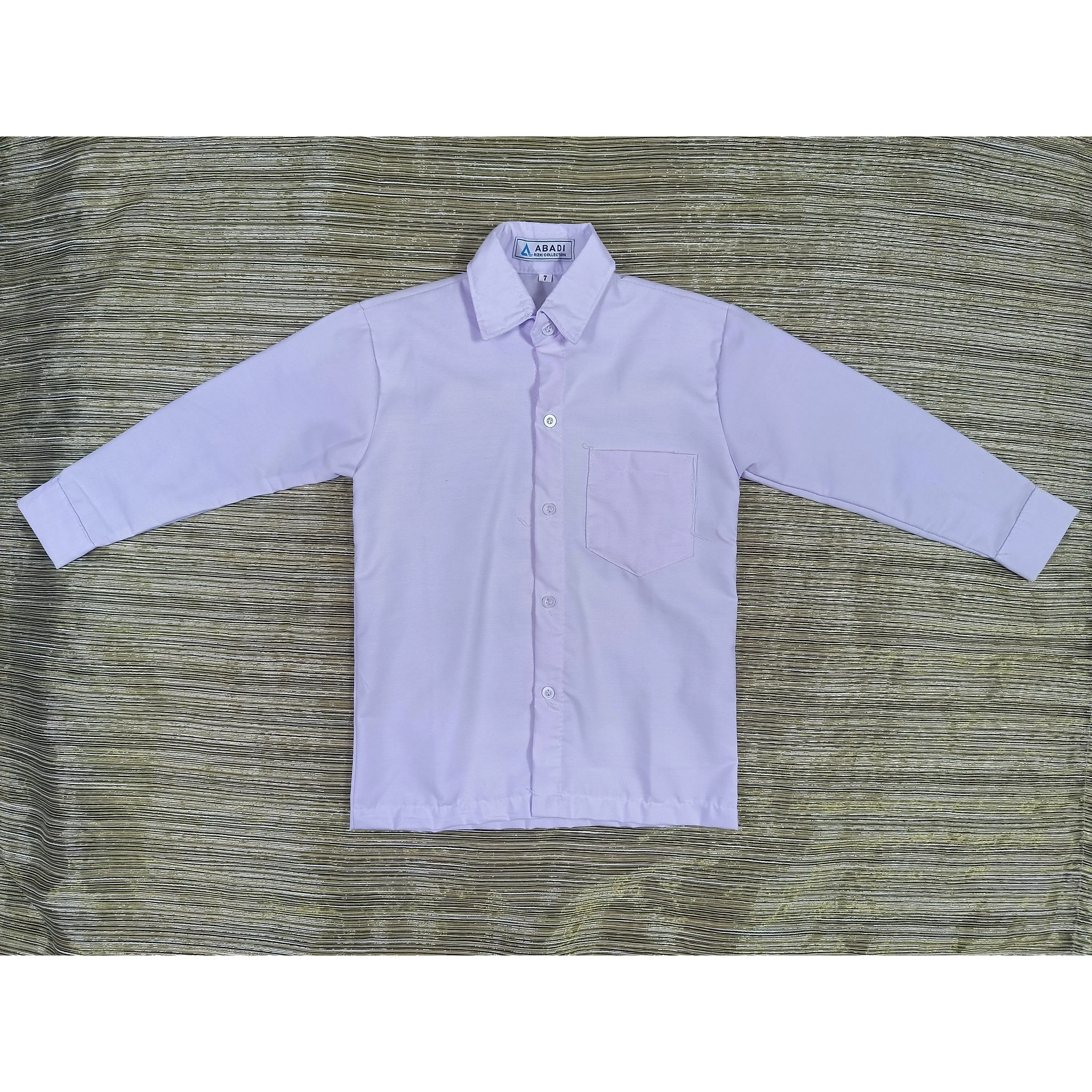 Baju Kemeja Putih Sekolah Sd Polos Lengan Pnajang Kelas 1-6 Cewe / Cowo