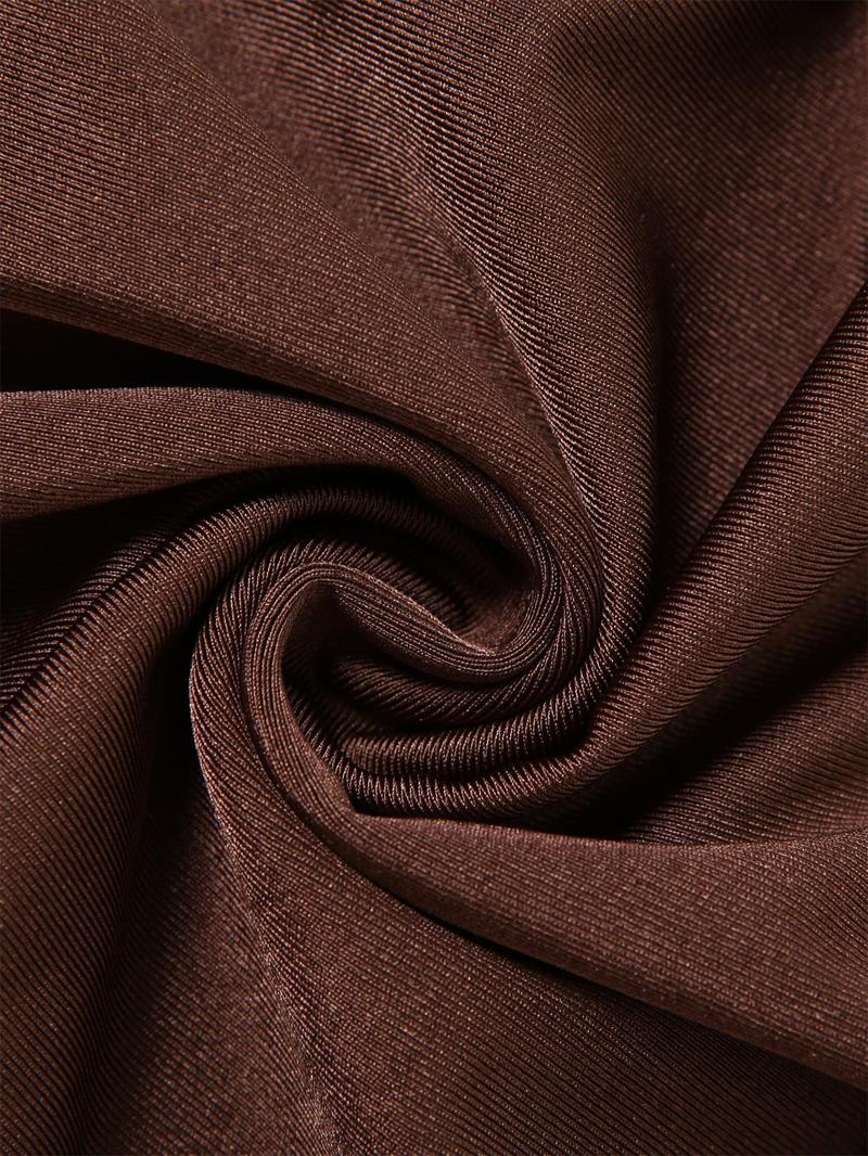 Product Introduction of Women's  Contrast Mesh   Tulle Dress, Fashion Casual Five-finger Sleeve Dress for Daily Outdoor Wear, Women Dress for Spring Fall 9