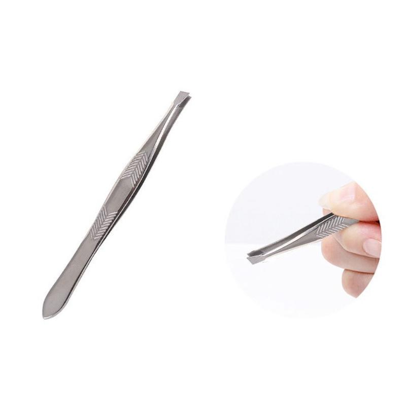 Nhíp Nhổ Lông Mày Và Tóc Bạc - Chất Liệu Thép Không Gỉ Cao Cấp, Dễ Sử Dụng Mỹ Phẩm Trang Điểm Cosmetic 3