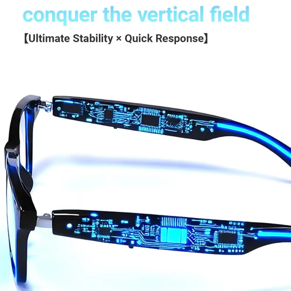 AI smart Translation Glasses with voice assistant Wireless Call Music Playback Earphone Anti Blue Light UV Protection Sunglasses