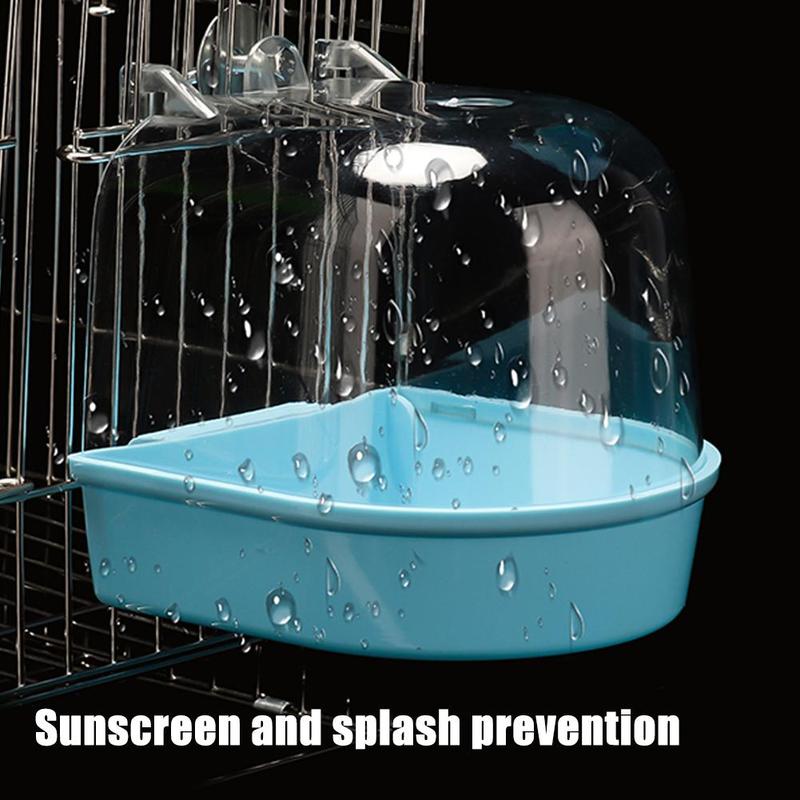 Product Introduction of Bird Shower Dedicated For Bathing Tiger Skin Parrot Bathing Box, Bathtub, Bird Bather, Octopus, M9B1 28