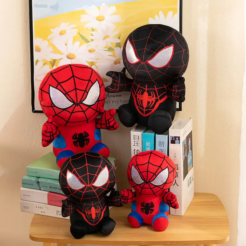 Dark Spider-Man Plush Toy Doll Pillow Doll Doll Children Gift Boy