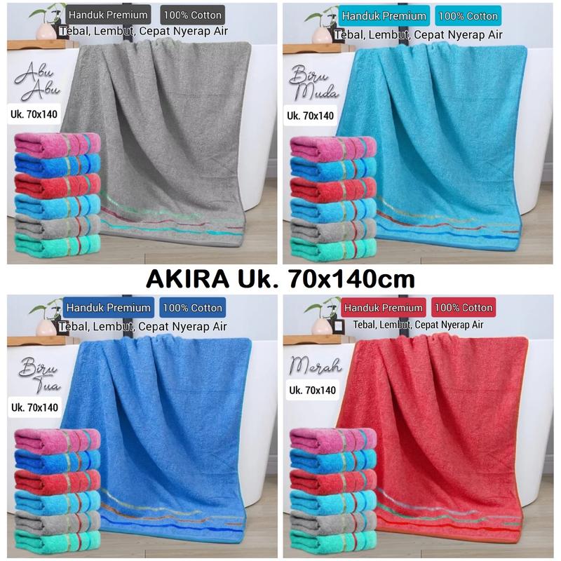 Handuk Mandi Dewasa Cotton Jumbo Tebal Nyerap Air Handuk Katun Pria dan Wanita 7