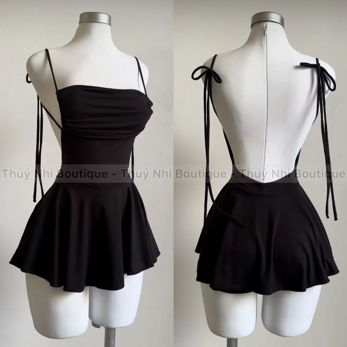 ( DÁNG NGẮN - DÁNG DÀI ) ĐẦM CỘT DÂY HỞ LƯNG SEXY THUN LẠNH CÓ SẴN MÚT