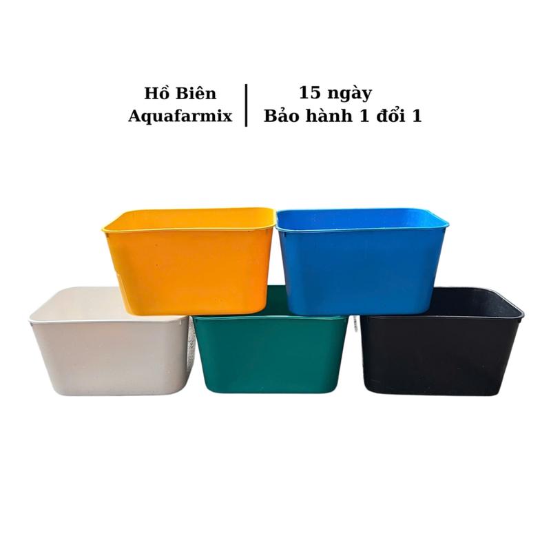 Khay nhựa 7 lít kích thước 30x21x16cm dùng nuôi cá con, cá giống bể nhựa hồ nuôi cá